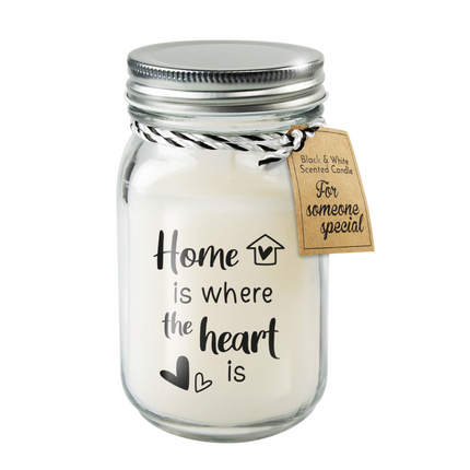 Świeca zapachowa Home Is Where The Heart Is 14cm