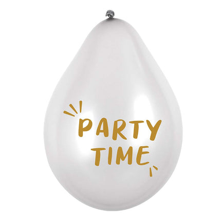 Balony Party Time dwustronne 25cm