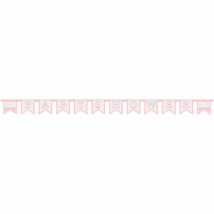 Girlanda urodzinowa Dziewczynka Baby Shower 6m