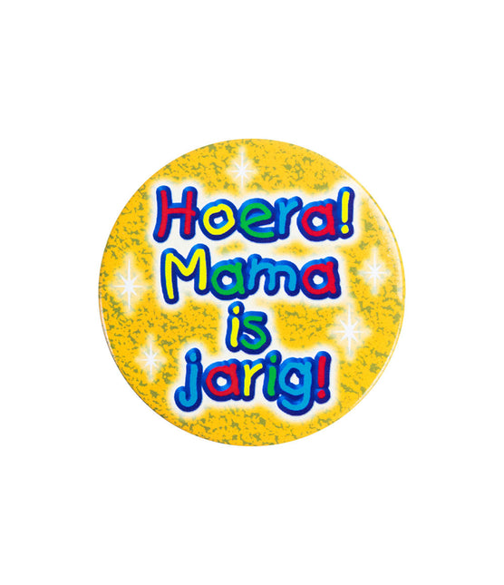 Guzik Hoera Mama is Jarig 5,5cm
