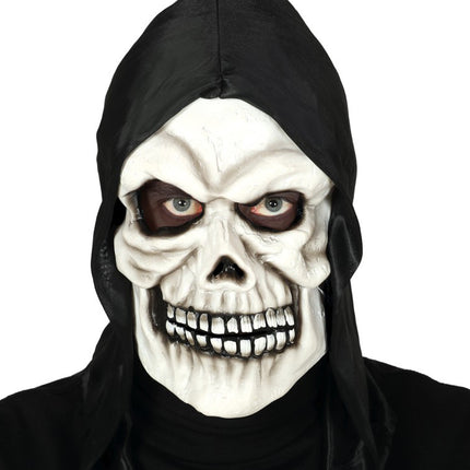 Halloweenowa maska z czaszką