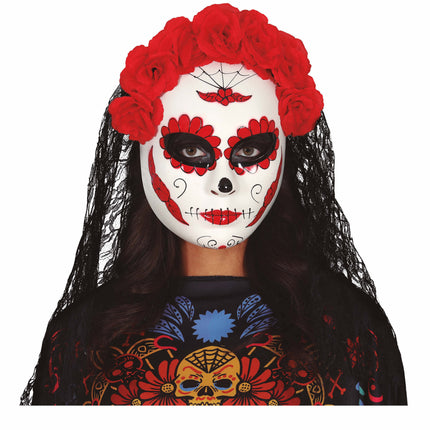Chusta maska Dia De Los Muertos