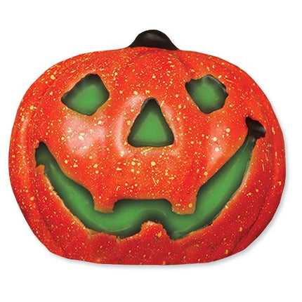 Halloweenowa dynia ze światełkiem 17 cm