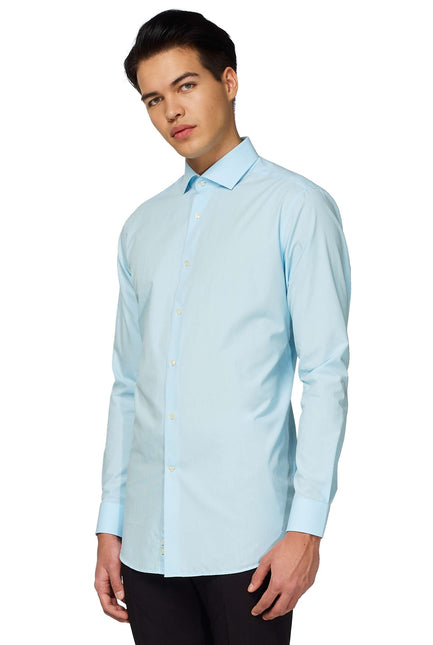 Jasnoniebieska koszula męska <tc>OppoSuits</tc>