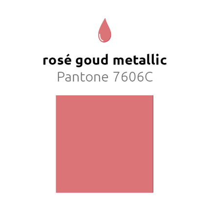 Balony Rose Gold Metallic 25cm 50szt