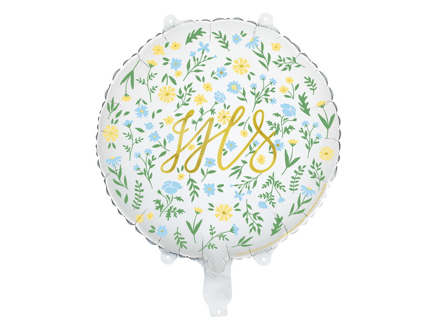 Balon helowy Ihs pusty 45cm