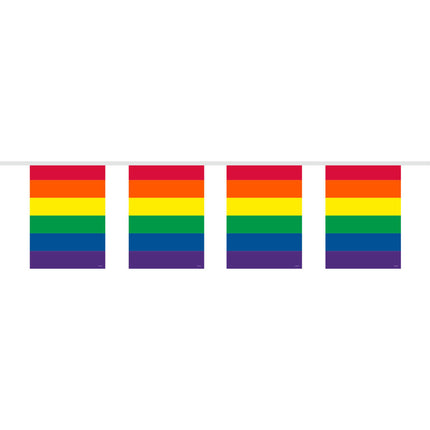 Rainbow Flagline 10m