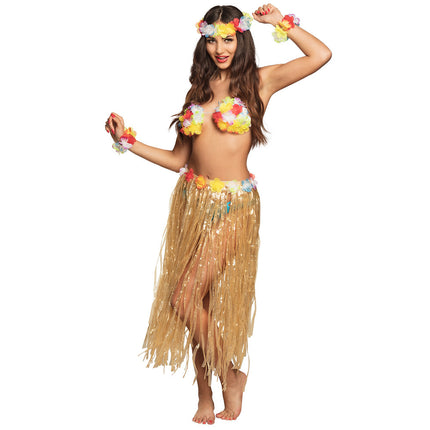5-częściowy zestaw spódnic Hawaii Deluxe