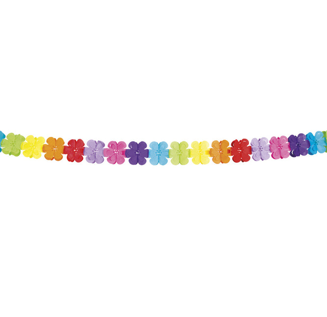 Papierowa girlanda kwiatowa 4m