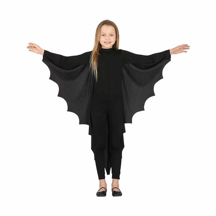 Czarny kostium nietoperza na Halloween dla dziecka