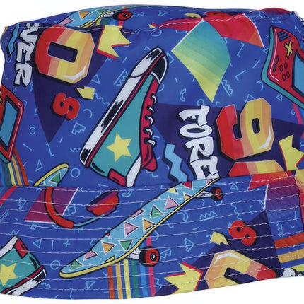 Kapelusz niebieski 90'S