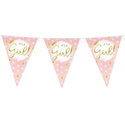 Girlandy urodzinowe Hooray A Girl 10m