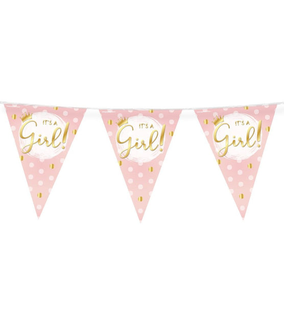 Girlandy urodzinowe Hooray A Girl 10m