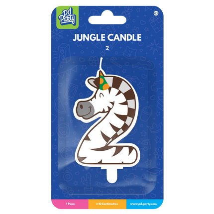 Zebra Candle 2 Years Zebra