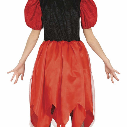 Kostium diabła na Halloween dla dziewczynki