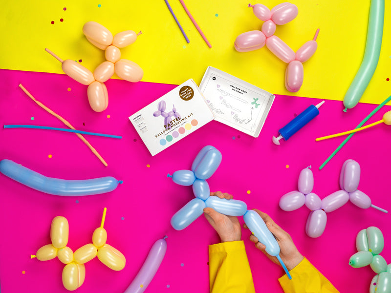 Balony do modelowania Pastel 30szt