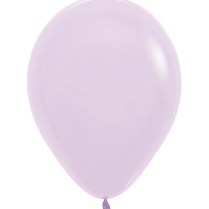 Balony Pastel Matt Lilac 25cm 100szt