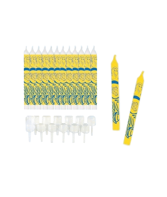 Finding Dory Kaarsjes 9cm 12st van Procos koop je bij Partywinkel