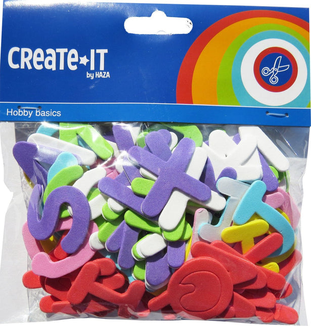 Foam Letters 104st van Haza Witbaard koop je bij Partywinkel