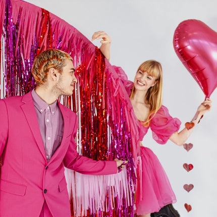 Foil balloon Heart, 75x64,5 cm, pink - Partywinkel - 5904555005501