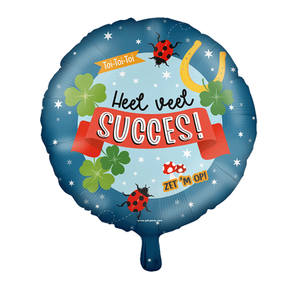 Balon helowy Powodzenia 46cm
