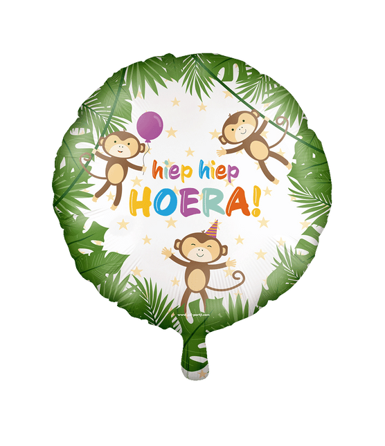 Balon foliowy - Hip hip hurra