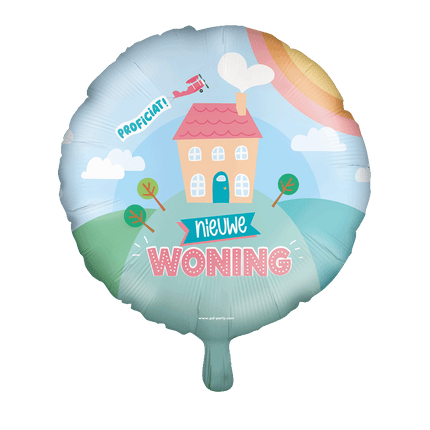 Balon foliowy - nowy dom