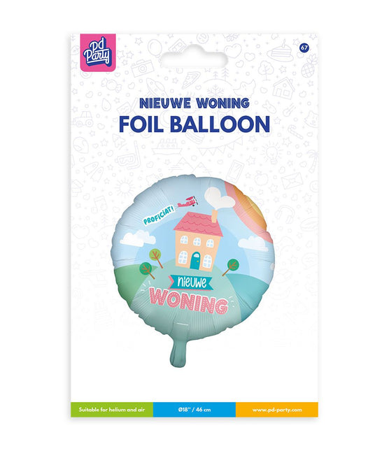 Balon foliowy - nowy dom