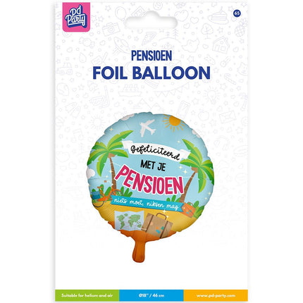 Balon foliowy - Emerytura