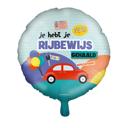 Balon foliowy - Prawo jazdy