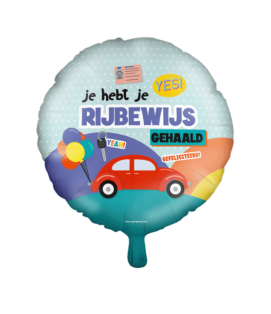 Balon foliowy - Prawo jazdy