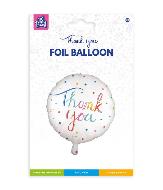 Balon foliowy - Dziękuję
