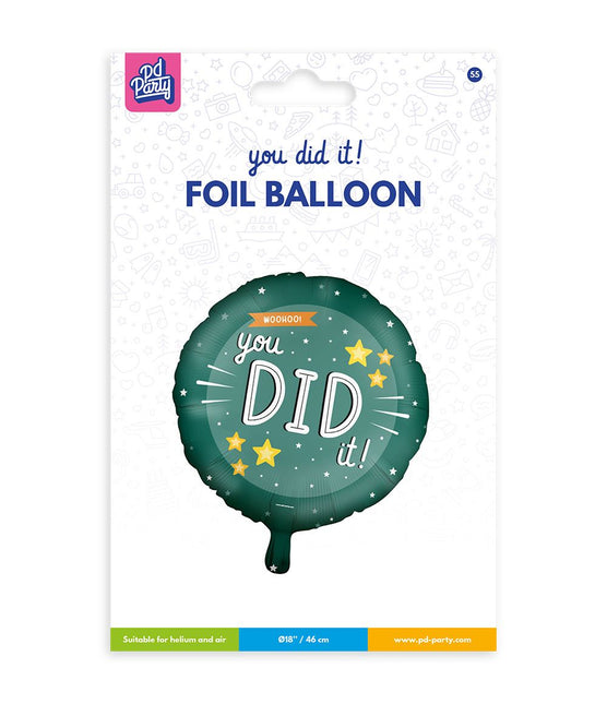 Balon foliowy - udało Ci się!