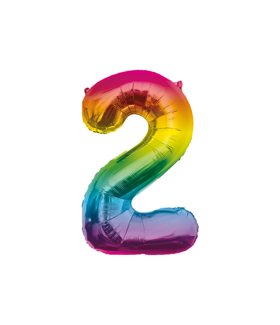 Balon foliowy 86cm 2 Rainbow
