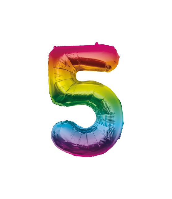 Balon foliowy 86cm 5 Rainbow