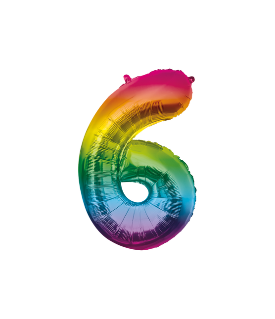 Balon foliowy 86cm 6 Rainbow