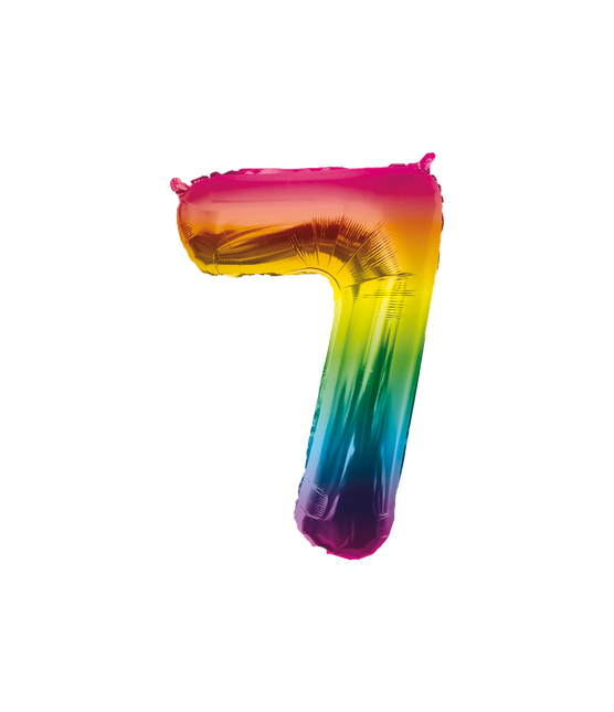 Balon foliowy 86cm 7 Rainbow