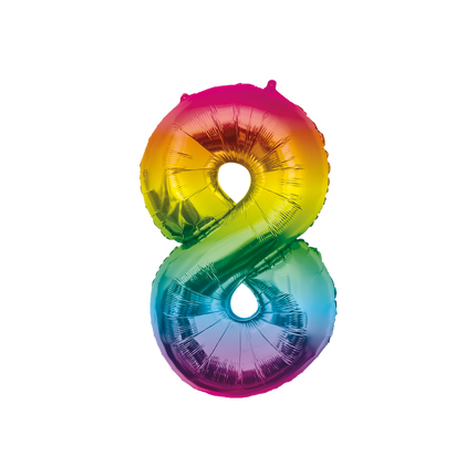 Balon foliowy 86cm 8 Rainbow
