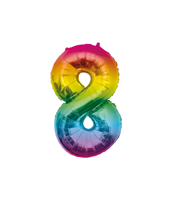 Balon foliowy 86cm 8 Rainbow