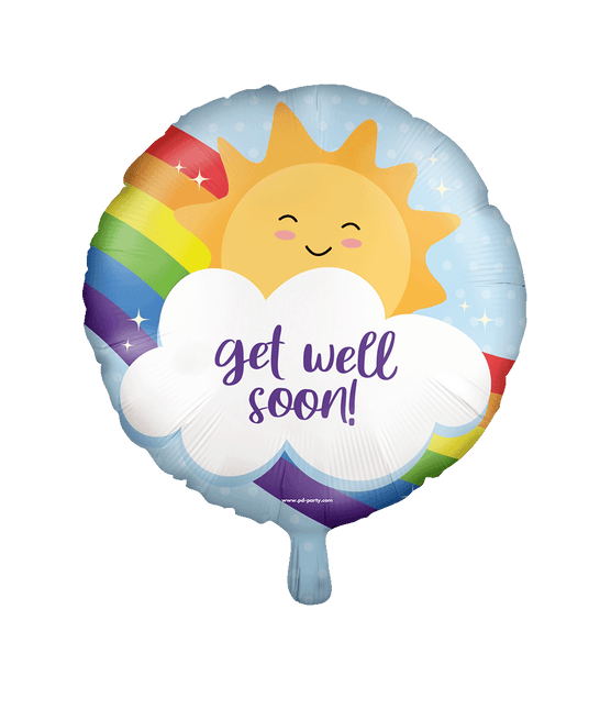 Folie ballon - Get well soon van Paper Dreams koop je bij Partywinkel