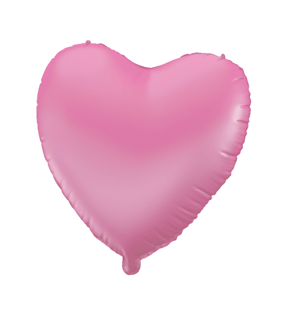 Folie ballon - Hart roze van Paper Dreams koop je bij Partywinkel