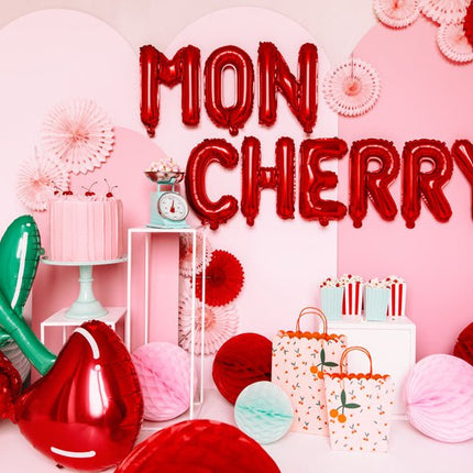 Folie Ballon Letter B Rood Leeg 35cm van Partydeco koop je bij Partywinkel