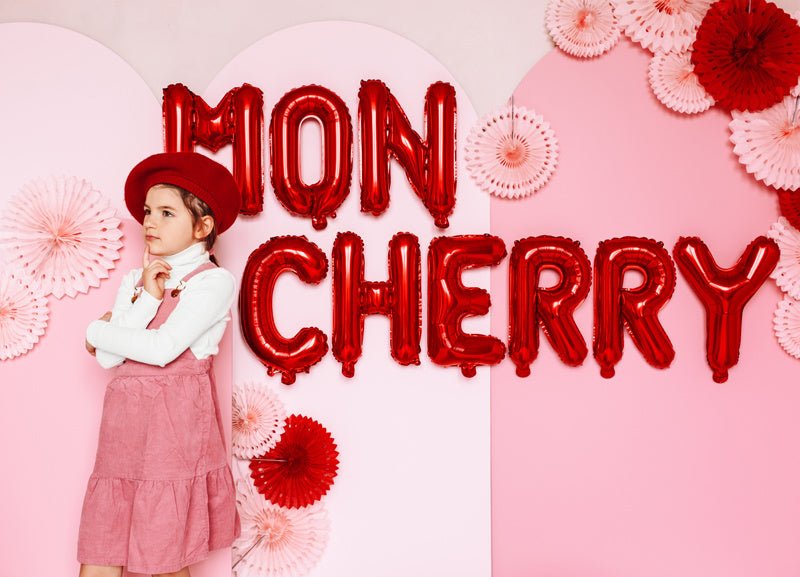 Folie Ballon Letter X Rood Leeg 35cm van Partydeco koop je bij Partywinkel