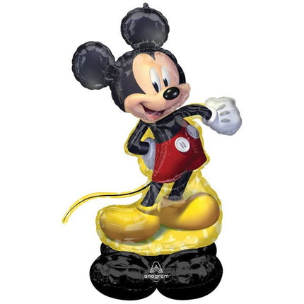 Folie Ballon Mickey Mouse Standaard Leeg 1,32m van Anagram koop je bij Partywinkel