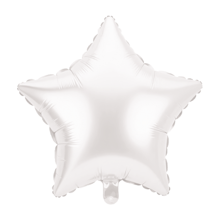 Folie ballon - Ster Wit van Paper Dreams koop je bij Partywinkel