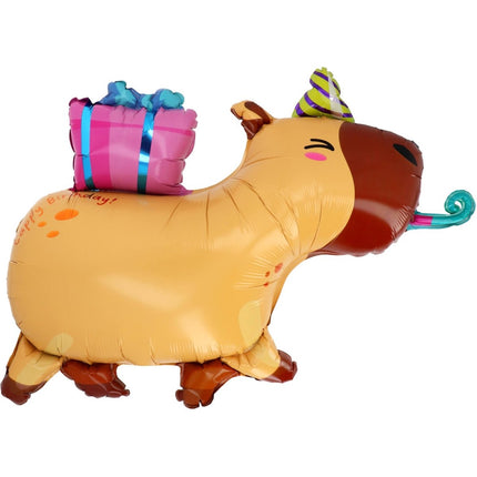 Folieballon - Vorm - Kapibara - 69x50 cm van Folat koop je bij Partywinkel