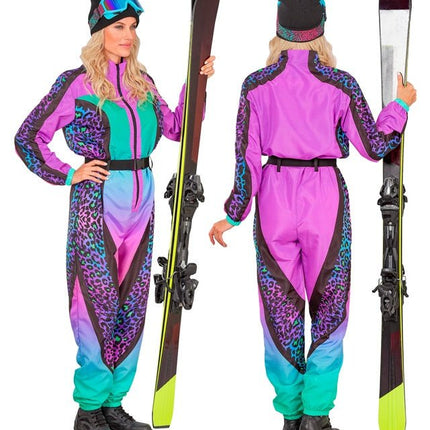 Fout Skier/Snowboarder Luipaard Multi Dames van Widmann koop je bij Partywinkel