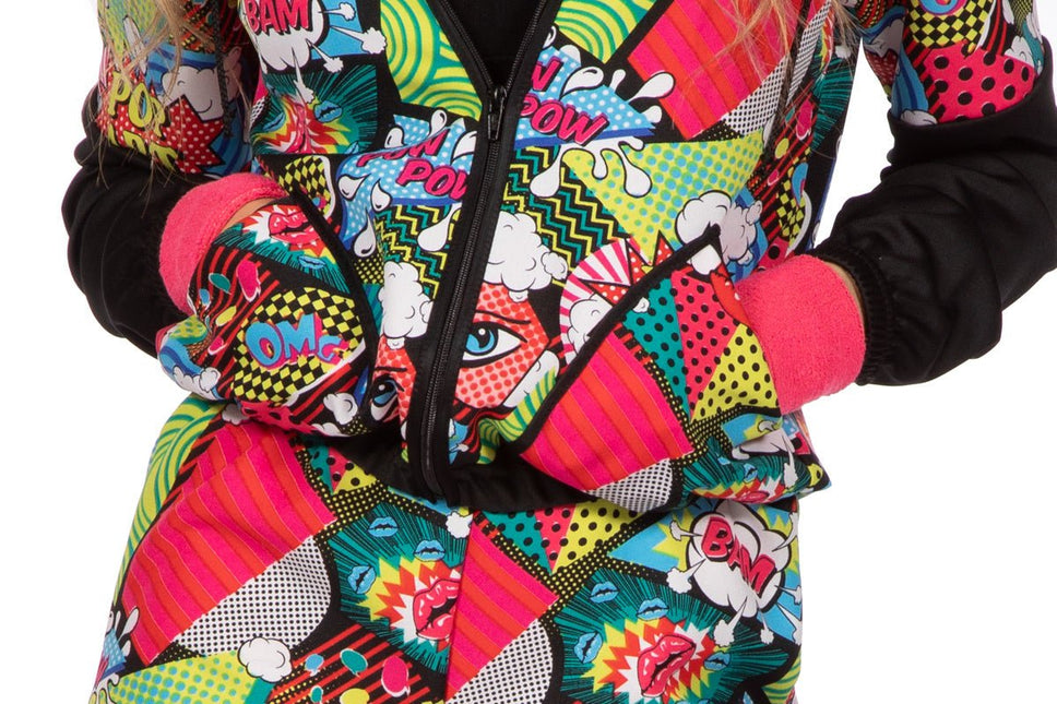 Fout Trainingspak Pop - Art Kort Dames van Wilbers & Wilbers koop je bij Partywinkel