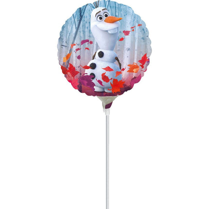 Frozen 2 Folie Ballon Mini Olaf 27cm van Anagram koop je bij Partywinkel