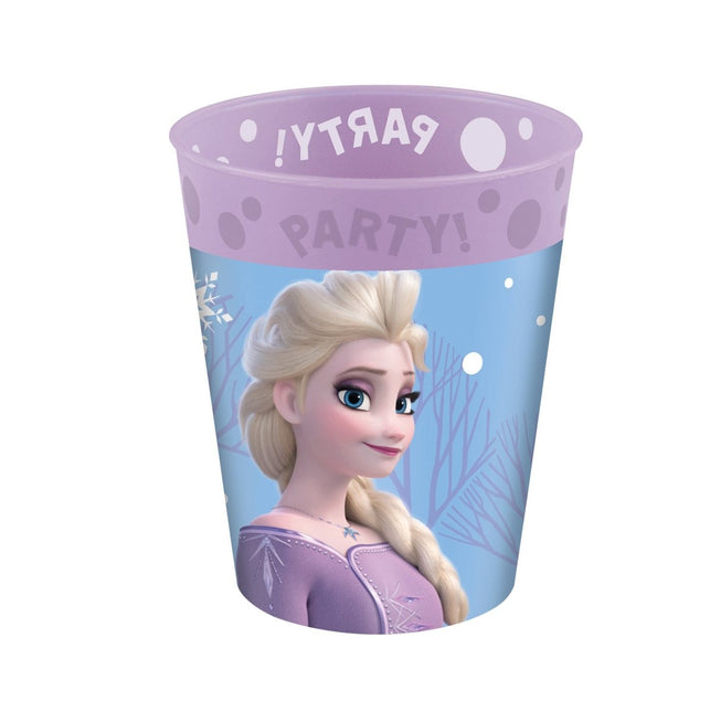 Frozen Beker Herbruikbaar 250ml van Procos koop je bij Partywinkel